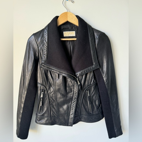 Michael Kors soft leather jacket - Picture 1 of 8